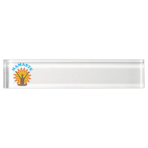 Porte-nom Pour Bureau Namaste
