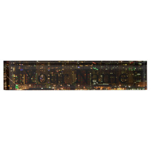 Porte-nom Pour Bureau Nuit d'horizon de San Diego