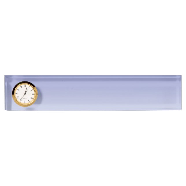Porte-nom Pour Bureau Ombre pourpre pâle (Devant)