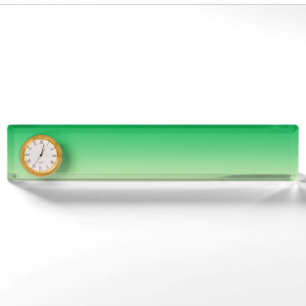Porte-nom Pour Bureau Ombre vert