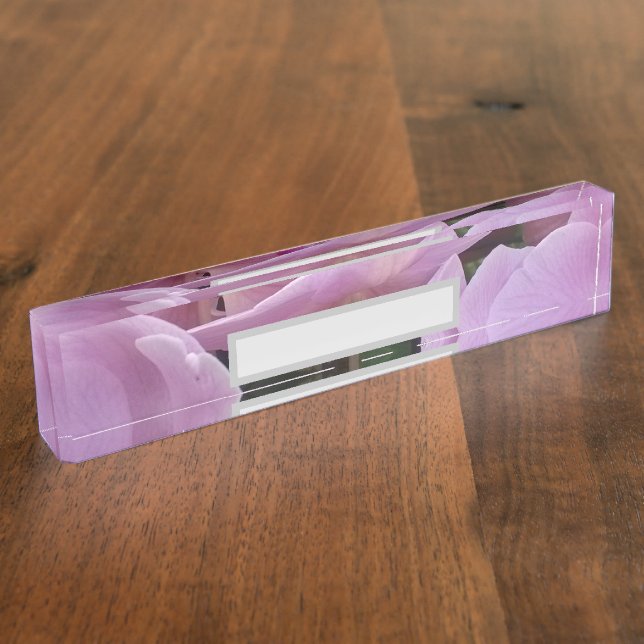 Porte-nom Pour Bureau Orchids (Taille)