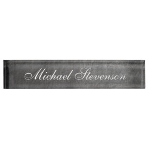 Porte-nom Pour Bureau Panneau de configuration Motif de tableau de bord