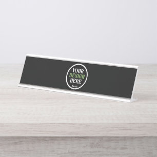 Porte-nom Pour Bureau personnalisé, unique, élégant et minimaliste hersh