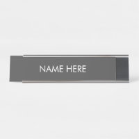 personnaliser, modifier le nom texte gris foncé bl