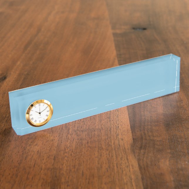 Porte-nom Pour Bureau Pervenche subdued (Taille)