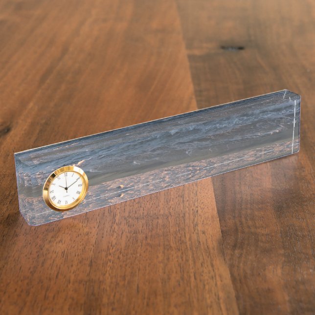Porte-nom Pour Bureau Plate Nom du bureau de plage (Taille)