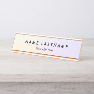 Porte-nom Pour Bureau Promotion commerciale moderne personnalisée