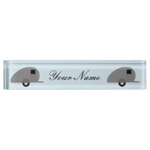 Porte-nom Pour Bureau Remorque minuscule Thunder_Cove de larme