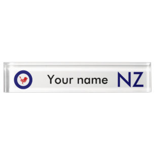 Porte-nom Pour Bureau Roundel Tomtit   Oiseau néo-zélandais
