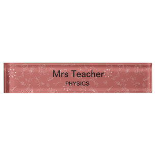 Porte-nom Pour Bureau Ruban