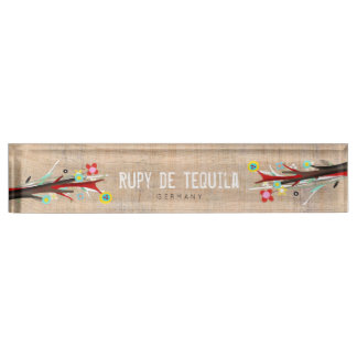 PORTE-NOM POUR BUREAU RUPY DE TEQUILA