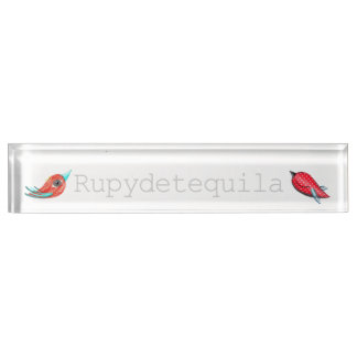 Porte-nom Pour Bureau Rupydetequila Illustration pour enfants 2014