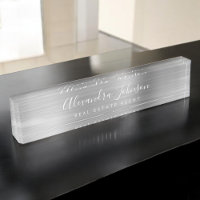 Silver Modern Business Élégant Professionnel
