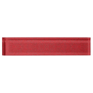 Porte-nom Pour Bureau Table de bureau en acrylique rouge tomate - person