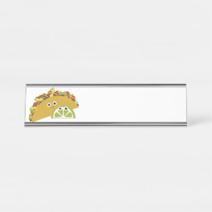 Porte-nom Pour Bureau Taco
