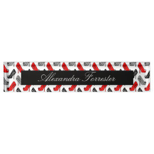 Porte-nom Pour Bureau Talons hauts