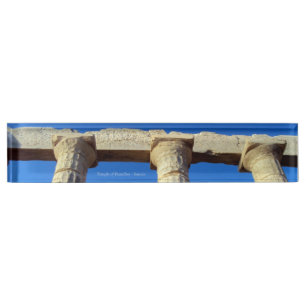 Porte-nom Pour Bureau Temple de Poseidon - Sounio