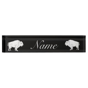 Porte-nom Pour Bureau Thunder_Cove de Buffalo