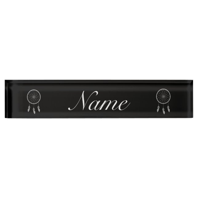 Porte-nom Pour Bureau Tonneaux de rêve Thunder_Cove (Devant)