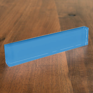 Porte-nom Pour Bureau Un ciel bleu clair sans nuages remplit tout le