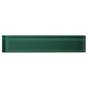 Porte-nom Pour Bureau (Une conception vert-foncé avec se fanent) ~ VERT