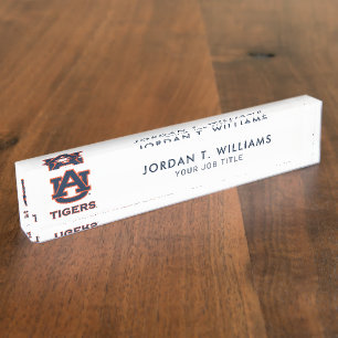 Porte-nom Pour Bureau Université d'Auburn   Auburn