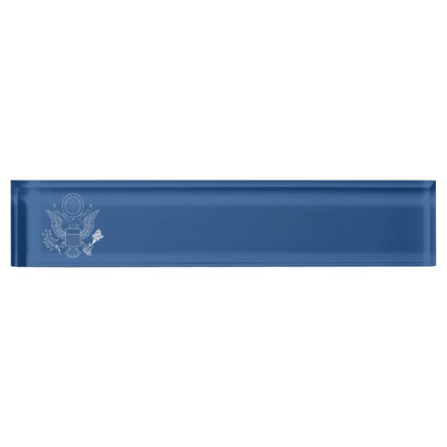 PORTE-NOM POUR BUREAU US (Devant)