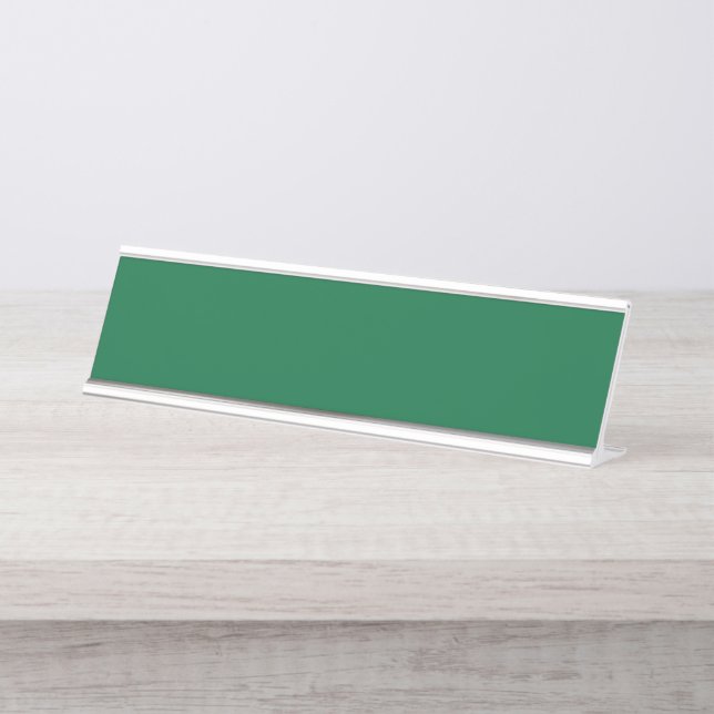 Porte-nom Pour Bureau vert, azur, aqua, bleu électrique, police, motif, (Devant)