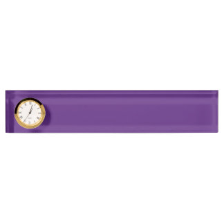 Porte-nom Pour Bureau Violet foncé
