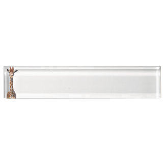 Porte-nom Pour Bureau Visage mignon de girafe