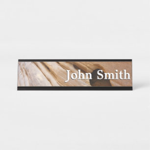 Porte-nom Pour Bureau Zion Canyon Mur I Abstrait Nature Photographie