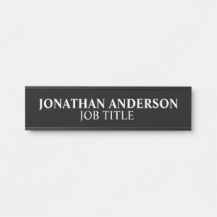 PORTE-NOM POUR PORTE