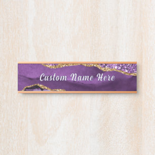 PORTE-NOM POUR PORTE