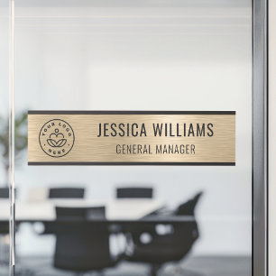 PORTE-NOM POUR PORTE