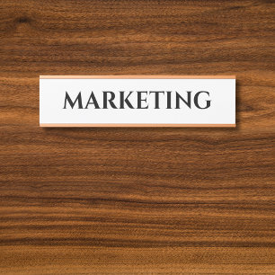 PORTE-NOM POUR PORTE