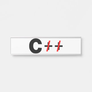 Porte-nom Pour Porte C, pas C++