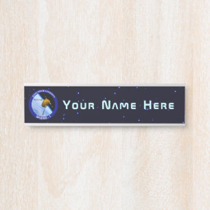 Porte-nom Pour Porte Correctif de la mission satellite Idaho Spudnik