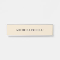 Couleur minimaliste de champagne moderne lisible
