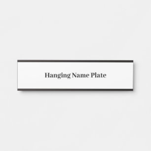 Porte-nom Pour Porte Créez Votre Propre Promotion de Marque Simple