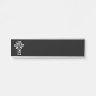 Porte-nom Pour Porte Croix chrétienne orthodoxe