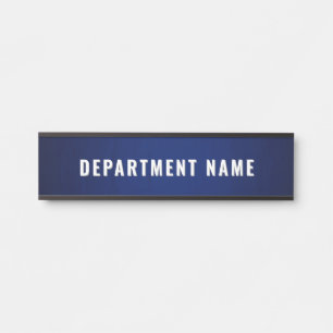 Porte-nom Pour Porte Dégradé tendance Simple Nom du ministère Signe de