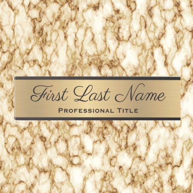 Porte-nom Pour Porte Élégant professionnel porte de bureau Signal Faux  (Créateur téléchargé)