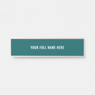 Porte-nom Pour Porte Enseigne de porte avec nom personnalisé Choisissez