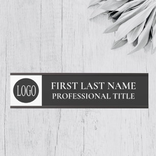 Porte-nom Pour Porte Enseigne de porte de bureau avec logo de votre ent