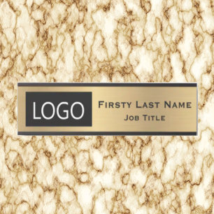 Porte-nom Pour Porte Enseigne de porte de bureau en faux or pour votre