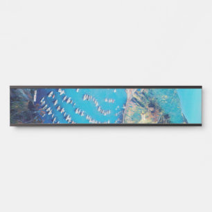 Porte-nom Pour Porte ldp PÈRE NOËL CATALINA Island - Californie - port