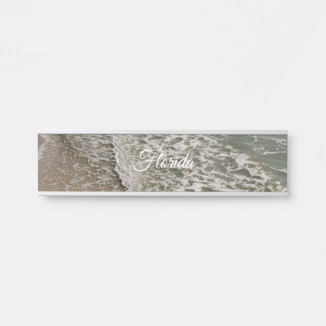 Porte-nom Pour Porte L'île Anna Maria   (Devant)