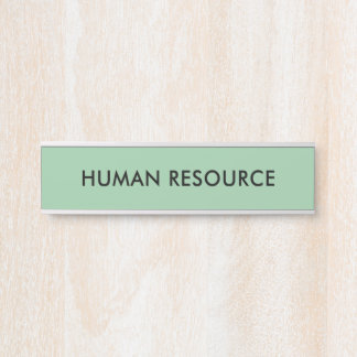 Porte-nom Pour Porte Mini Mint Green Room Nom du service Porte Signal
