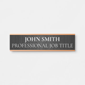 Porte-nom Pour Porte Modern Professional Office Door Sign