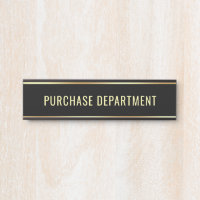 Nom modifiable du service d'achat Modèle de texte